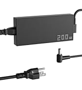 PowerPortnerLink 200W Charger Compatible with Asus TUF Dash F15 FX516 FX517 TUF Gaming A15 F15 F1...