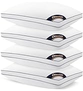 OTOSTAR Pillows King Size Set of 4 Bed Pillows for Sleeping Cooling Pillows 4 Pack with 3D Microf...