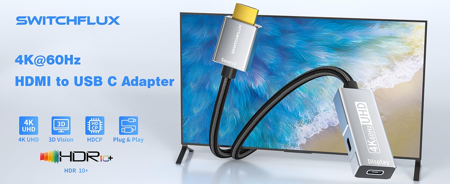 HDMI to USB C Adapter