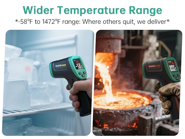 Wider Temperature Range