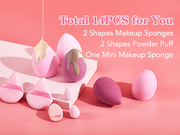 makeup sponge set