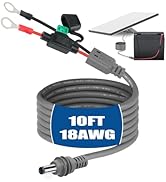10 FT Starlink Mini Direct Battery Power Cable [No Boost Converter Needed] Waterproof 18AWG Starl...