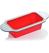 Silicone Loaf Pan for Baking Bread, Non Stick Large Bread Pan Made of BPA-Free Silicone - Baking ...