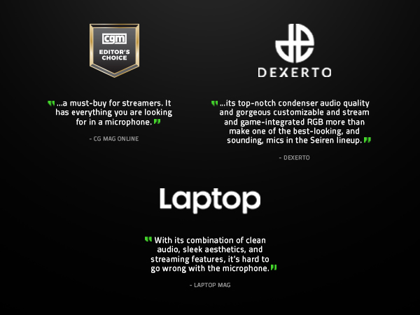 Seiren V3 Chroma (Black)