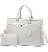 LOVEVOOK Laptop Tote Bag for Women, Office Work Bag Briefcase fit for 15.6 inch Laptop, Large Cap...