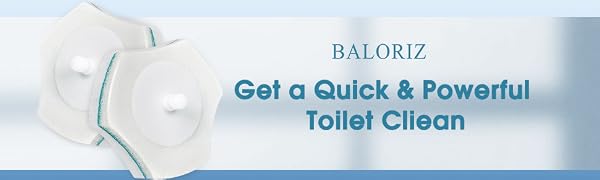 32 Count Disposable Toilet Brush Refills