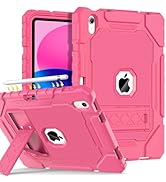 Grifobes Case for iPad 10th Generation 2022(10.9 inch), Heavy Duty Military Grade Shockproof Rugg...