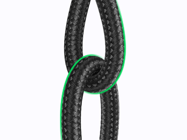 nylon braided
