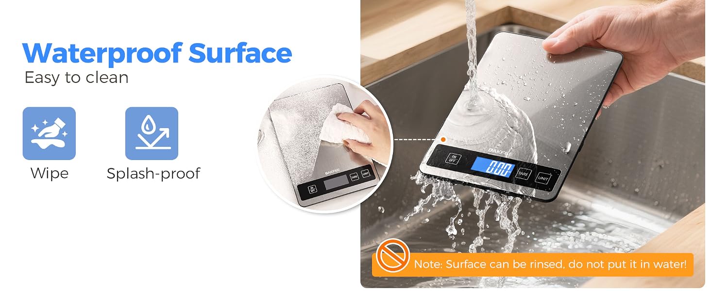 BAKFEE Food Scale for Kitchen