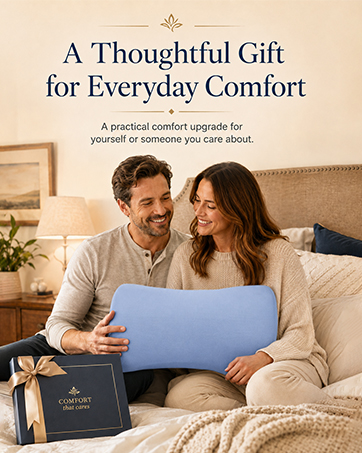 Lumbar Support Pillow for Bed
