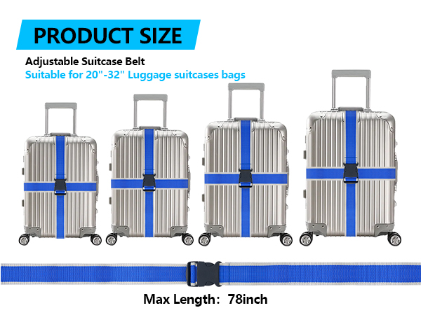suitcase strap for luggage
