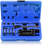 DAYUAN 13 pcs Motorcycle Chain Breaker Set,Chain Removal Tool Chain Cutter and Riveter Kit for Ca...
