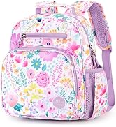 mibasies Toddler Backpacks for Girls 2-4: Little Kid Bookbag for Preschool Prek Daycare Flower Li...