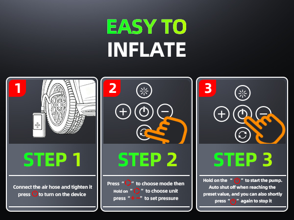 how to inflate