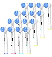 Pro Sensitive Gum Care Replacement Brush Heads Compatible with Oral-B Electric Toothbrushes, 16 P...