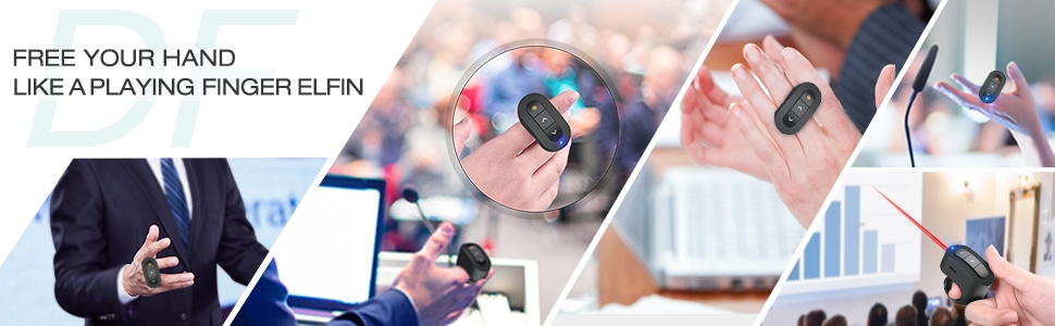 Finger Ring presenter clicker