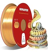 Reprapper Triple Color Filament Dual Extrusion PLA Filament 1.75mm for 3D Printer, pla Filament 1...