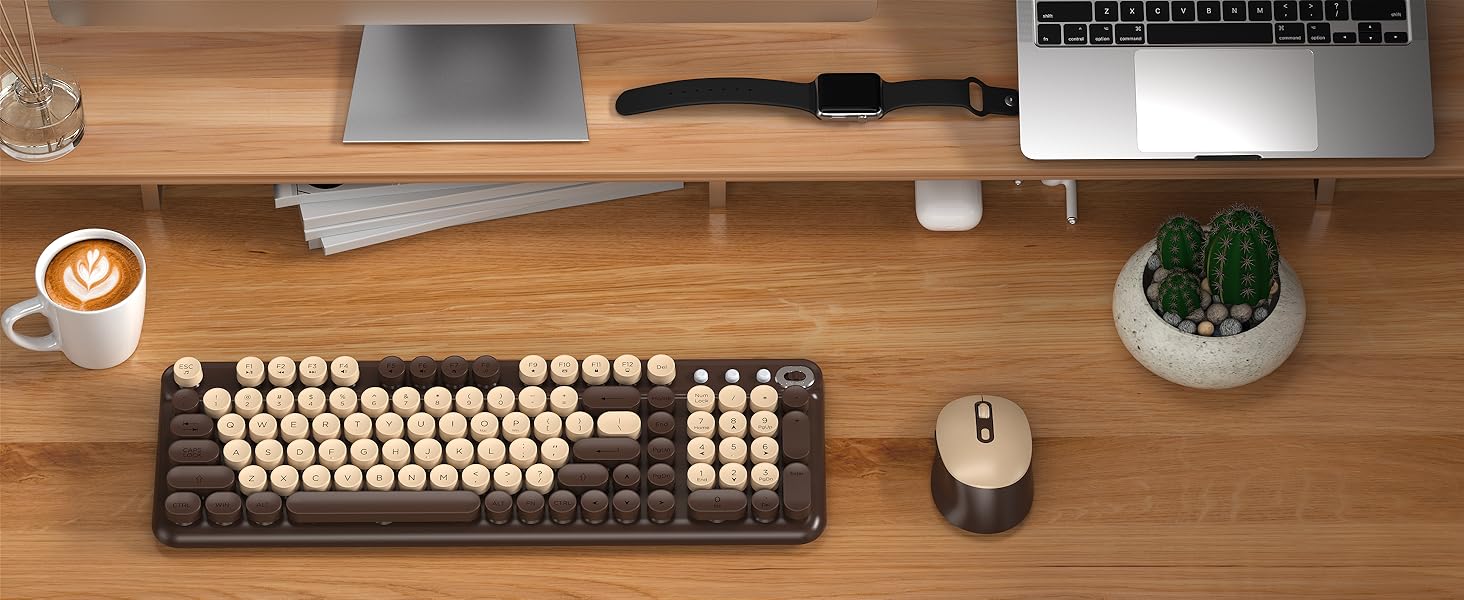 Wireless Keyboard and Mouse Combo