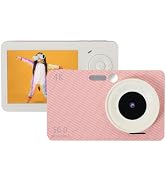 Obafepd 32GB Digital Camera,FHD Kids Camera,48 MP Compact Camera for Kids with 16X Zoom Anti Shak...