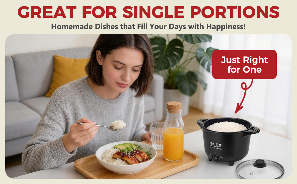 great for single portions