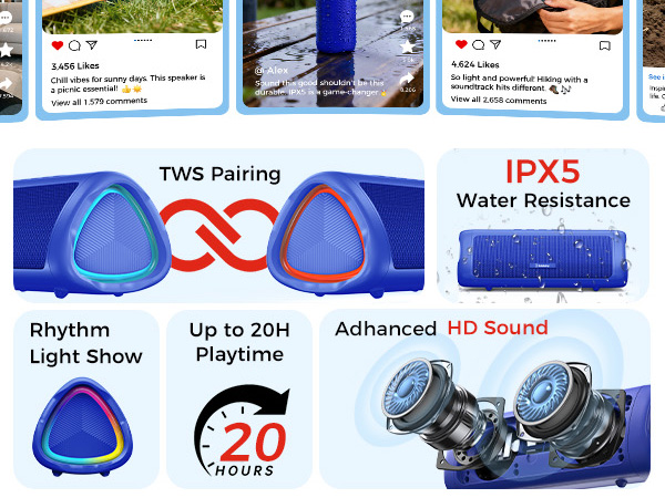 bluetooth speakers