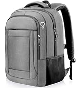 AREYTECO Travel Backpack, 17 Inch Laptop Backpack Airline Approved, Business Anti Theft Slim Stur...