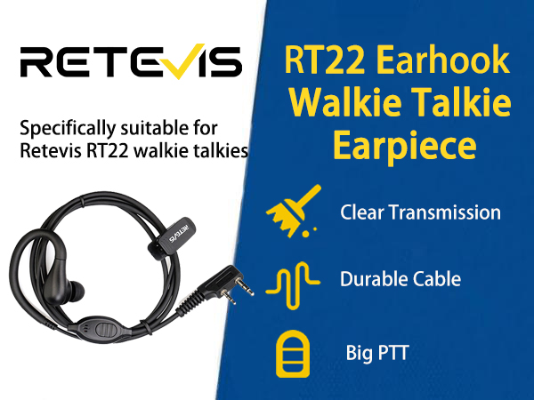 walkie talkie earpiece