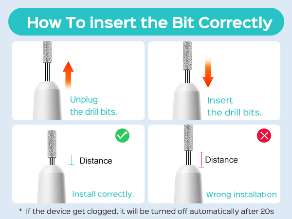 Electric Nail Drill Kit: Professional Stepless Speed Regulation