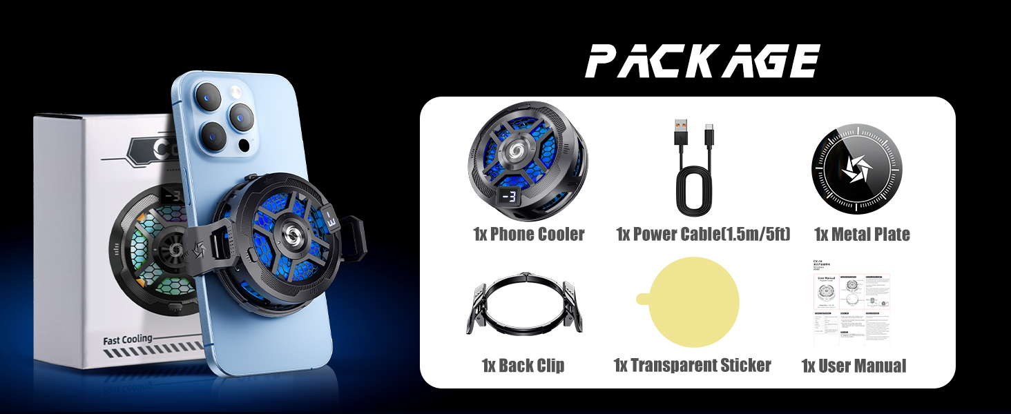 phone fan cooler