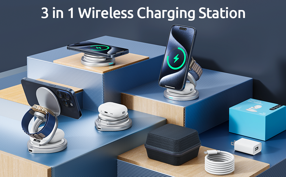 3 in 1 charging station apple