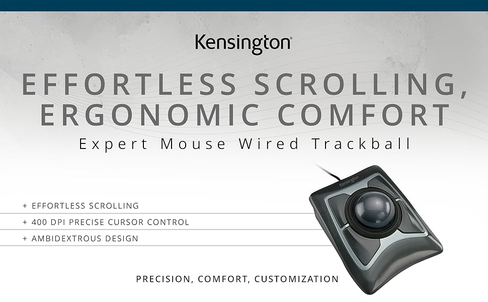 expert mouse wired trackball