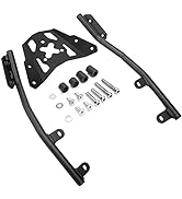 Z650 Rack - Rear Luggage Rack,Motorcycle Rear Luggage Rack Shelf Carrier Stand Support Fits for K...