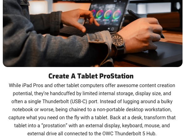 Cable included Hub dock docking station usb usb-a usb-c thunderbolt 3 4 5 three display 4k 8k