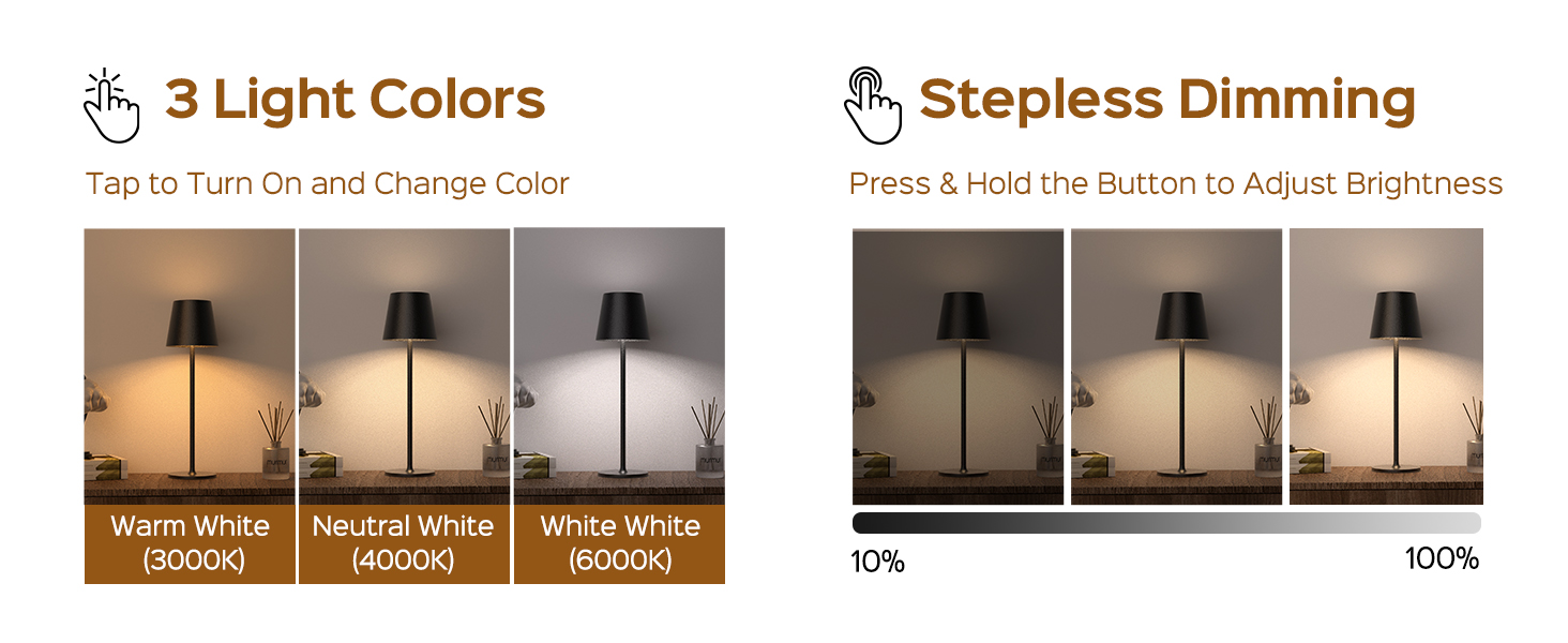 cordless lamp touch lamp