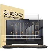 2 Pack 15.6 Inch Tempered Glass Screen Protector For ASUS TUF 15.6 Inch Gaming Laptop, ASUS VivoB...