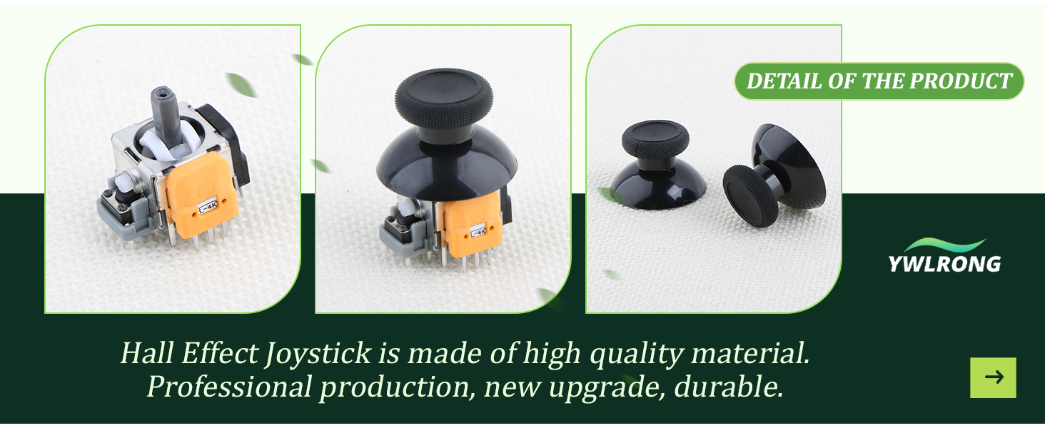 Hall Effect Joysticks for Xbox Series S/X