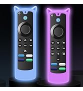 2 Packs Protective Remote Cover Case, Silicone Sleeve Remote Control Cover Glow in The Dark with ...