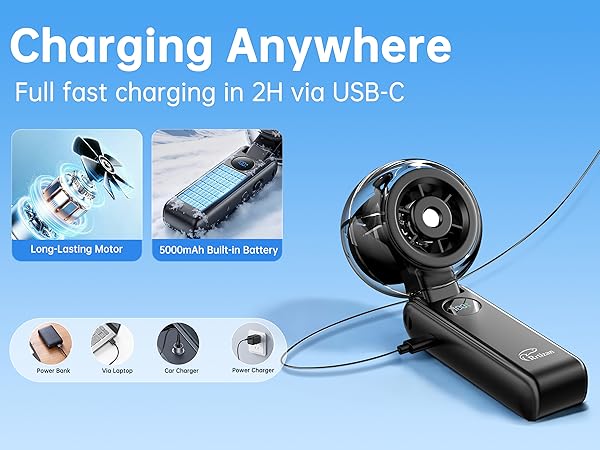 rechargeable fan