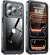 ANTSHARE for iPhone 17 Pro Case, IP68 Waterproof Shockproof Case, [Built-in Screen Protector] - 1...