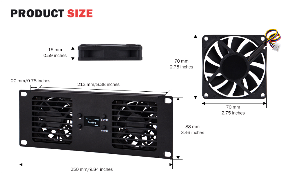 fan rackmount