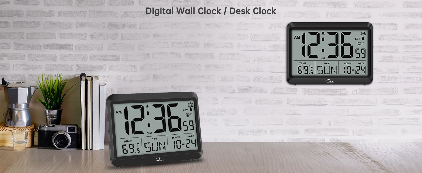 digital clock for bedroom and living room