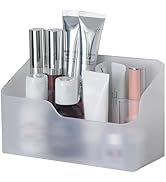 UNIKON Eunion Makeup Organizer, Clear Small Countertop Makeup Caddy Storage Organization Bins Cos...