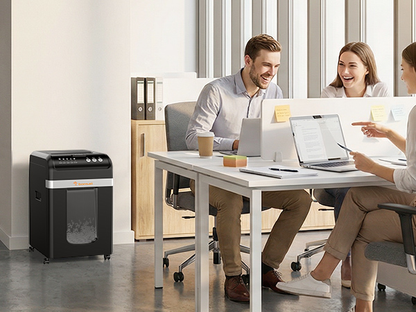 Bonsaii Office Shredder Heavy Duty Commercial Grade Shredder