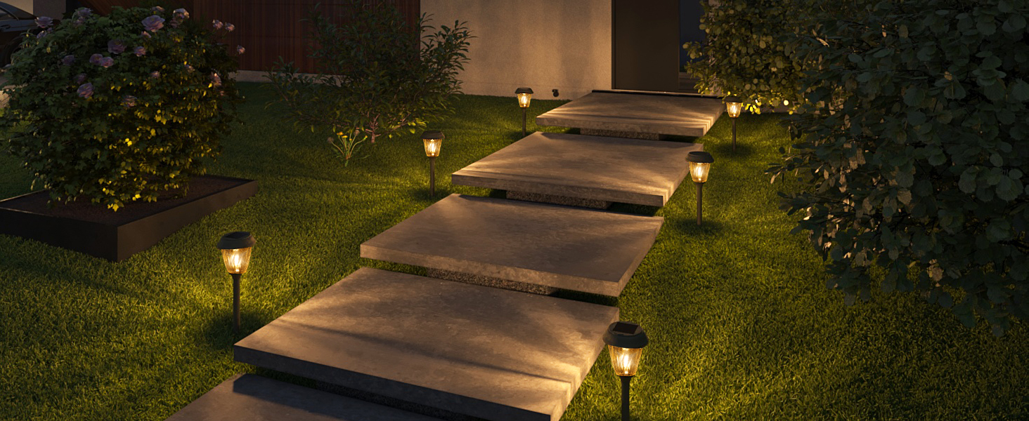 Solar LED Pathway Lights