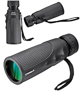 Blackhawk 10x40 Waterproof Monocular Compact Fogproof, Multi-Coated Optics, Slip-Resistant Grip- ...