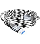 Long USB to USB-C Data Cable [10FT, 2Pack], USB 3.2 Gen 2 to Type C Cord 10Gbps Hi-Speed Sync 3.1...
