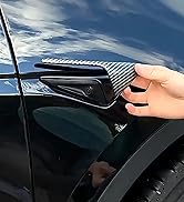 SXunacou for Tesla HW4.0 Side Camera Protection Cover, for 2024 Tesla Model Y/3 Side Camera Turn ...