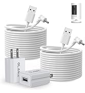 OLAIKE (2 Pack 8m/26ft Charge Cable for Ring Stick Up Cam Battery/Plug-in &amp; Ring Spotlight Cam Ba...