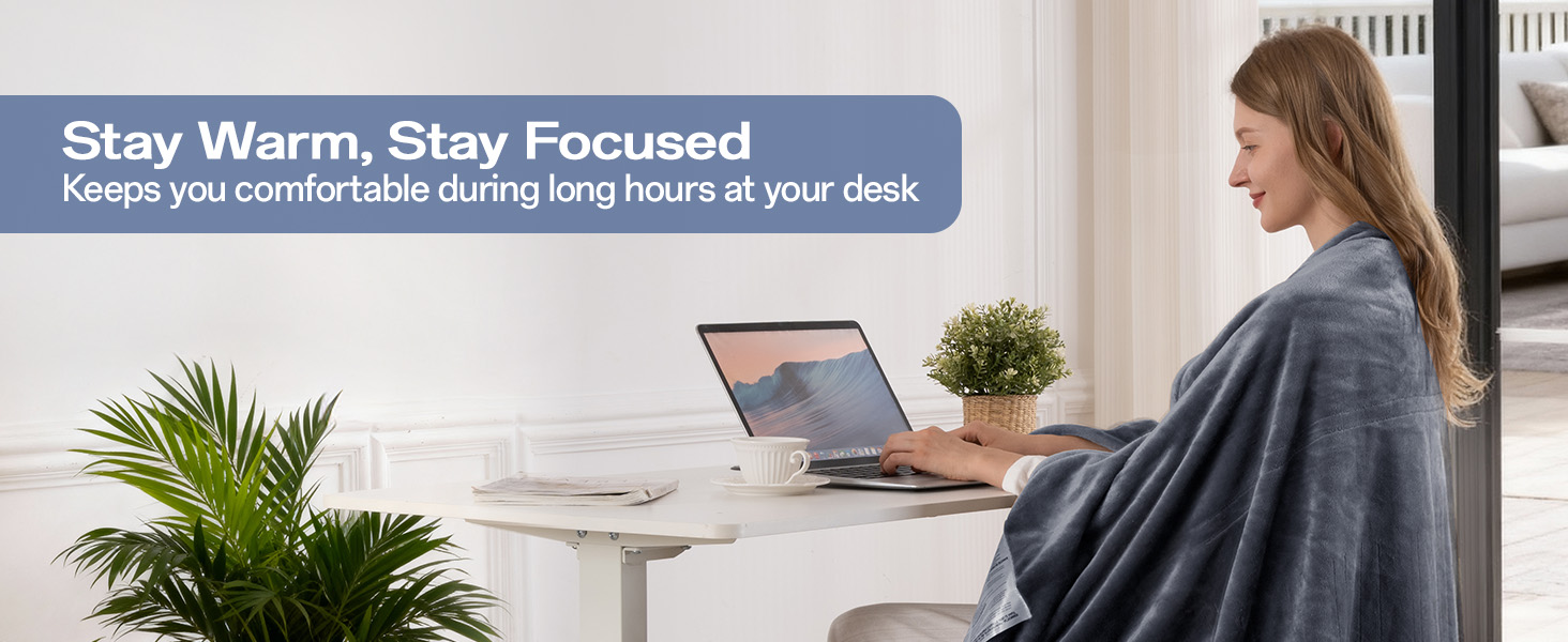 Heated Throw Electric Blanket