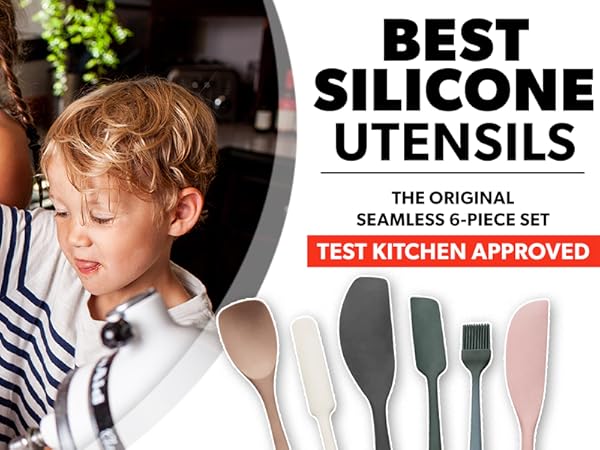 di oro seamless series 6 piece spatula set